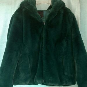 NWOT ..Forever 21 faux fur coat